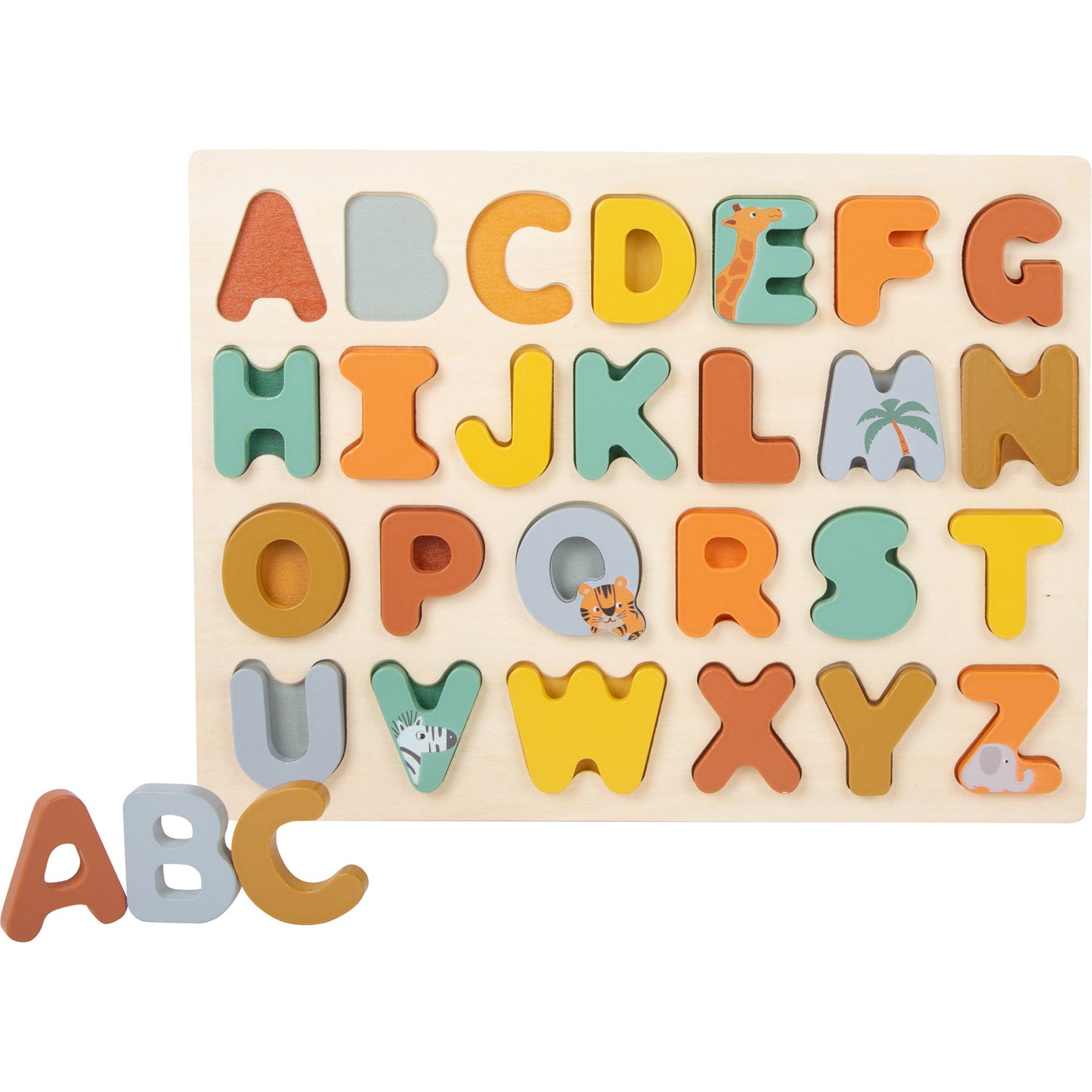 Safari Letters Puzzle