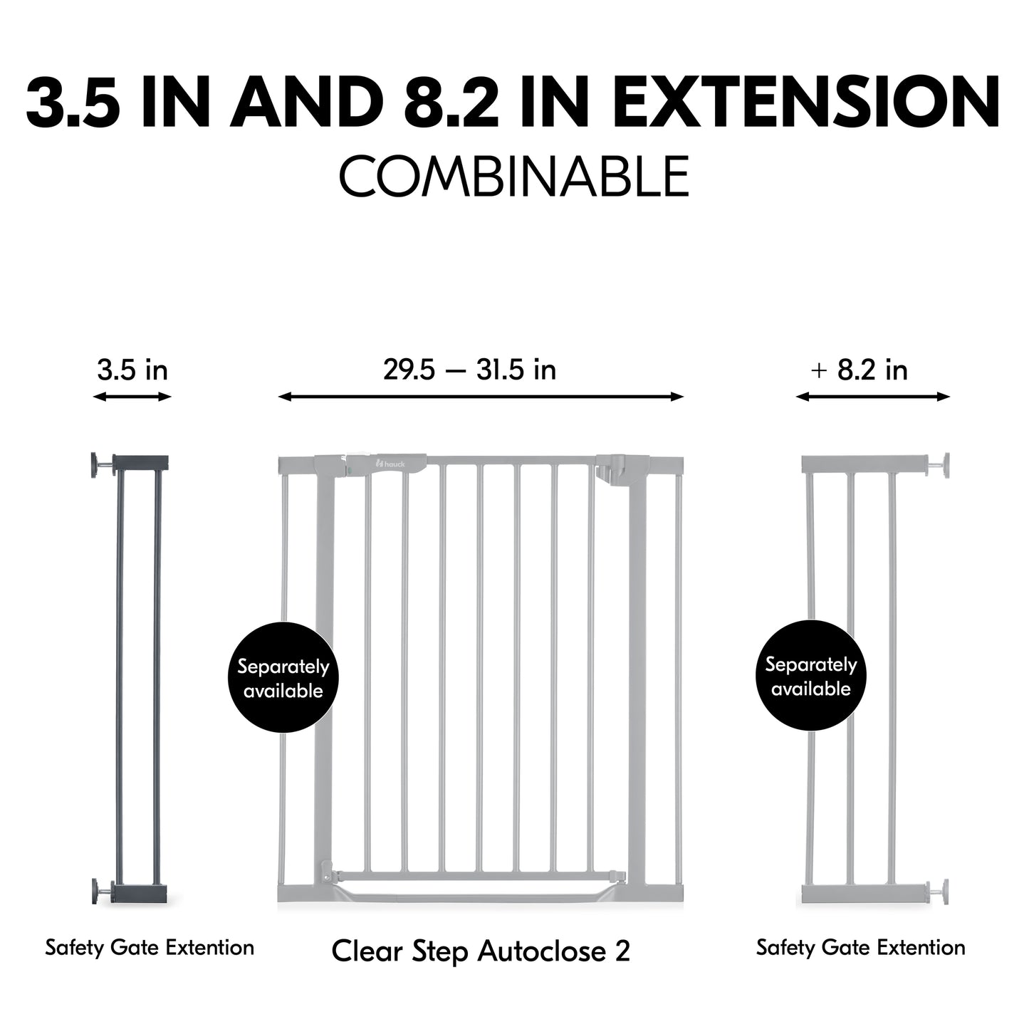 Safety Gate Extension 9 cm