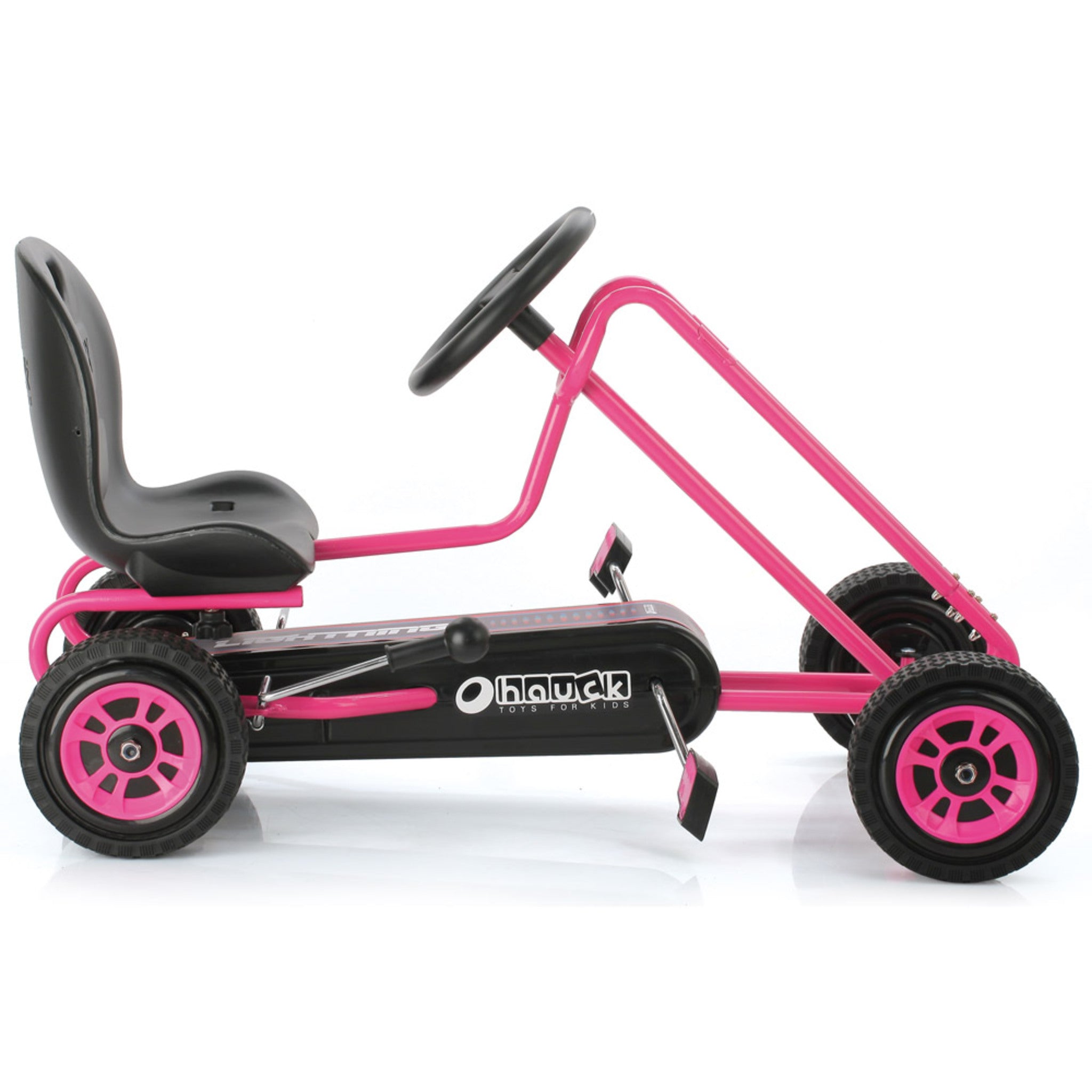 Hauck lightning pedal store go kart pink