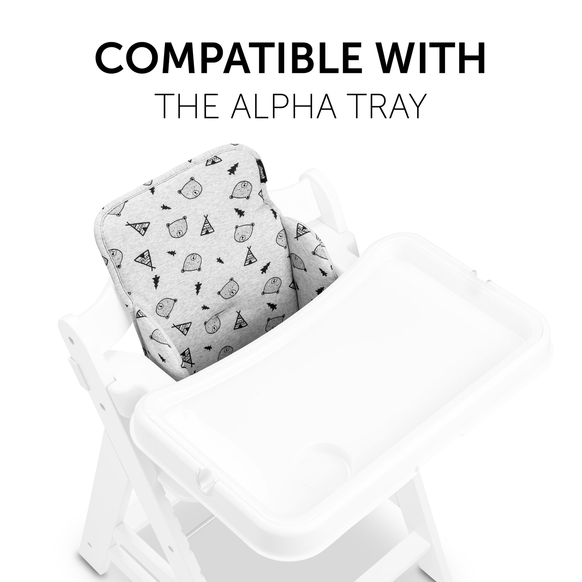 Hauck Alpha Cosy Select Réducteur de siège pour chaise haute - Waffle -  Olive