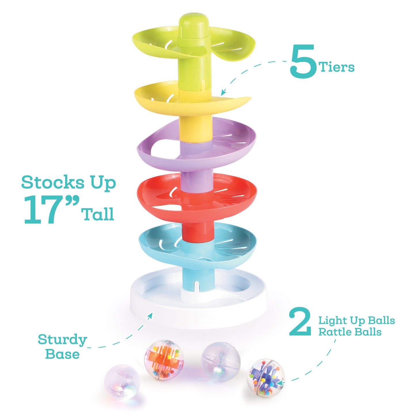Sparkle and Roll Ball Tower