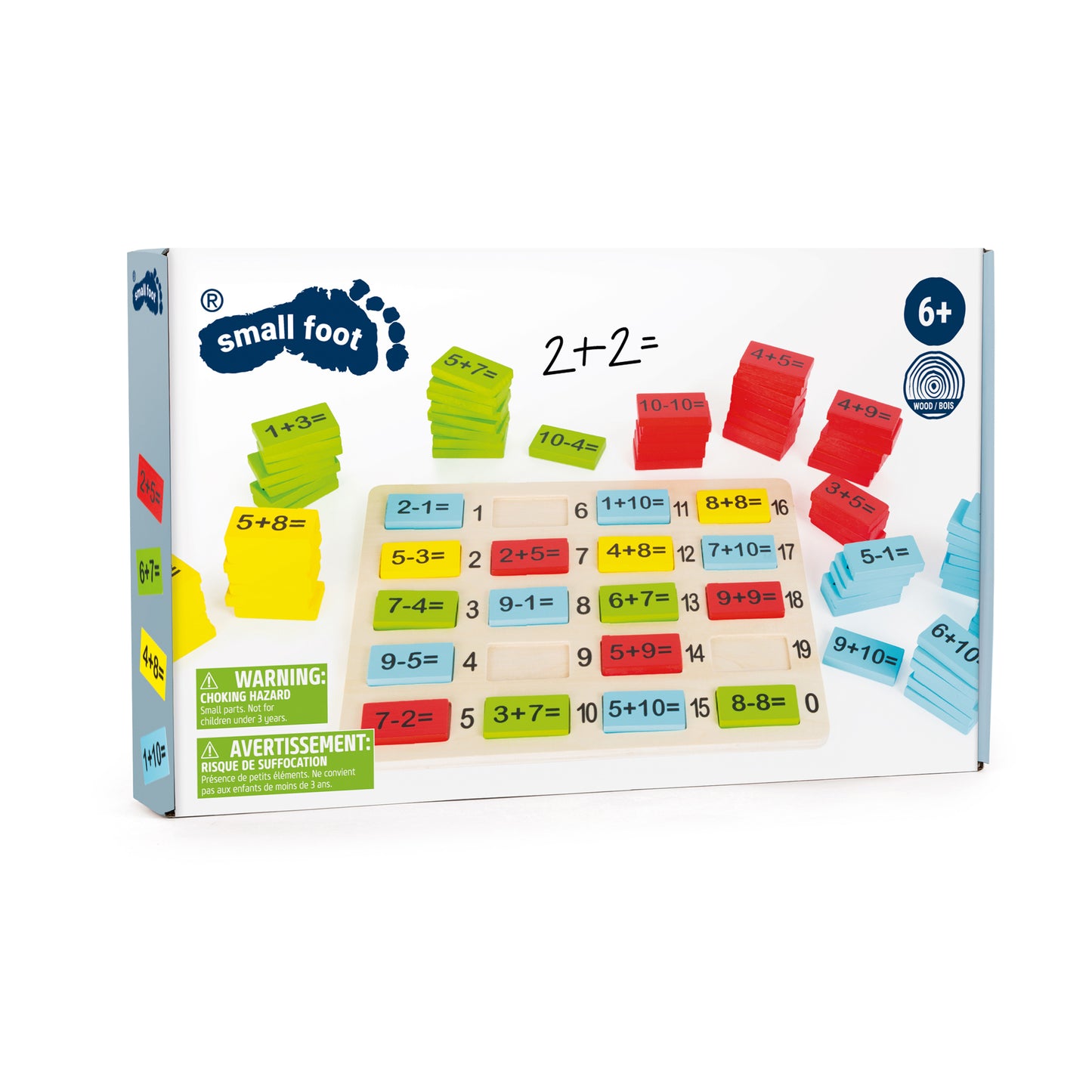 Math Number Tiles Educational Toy