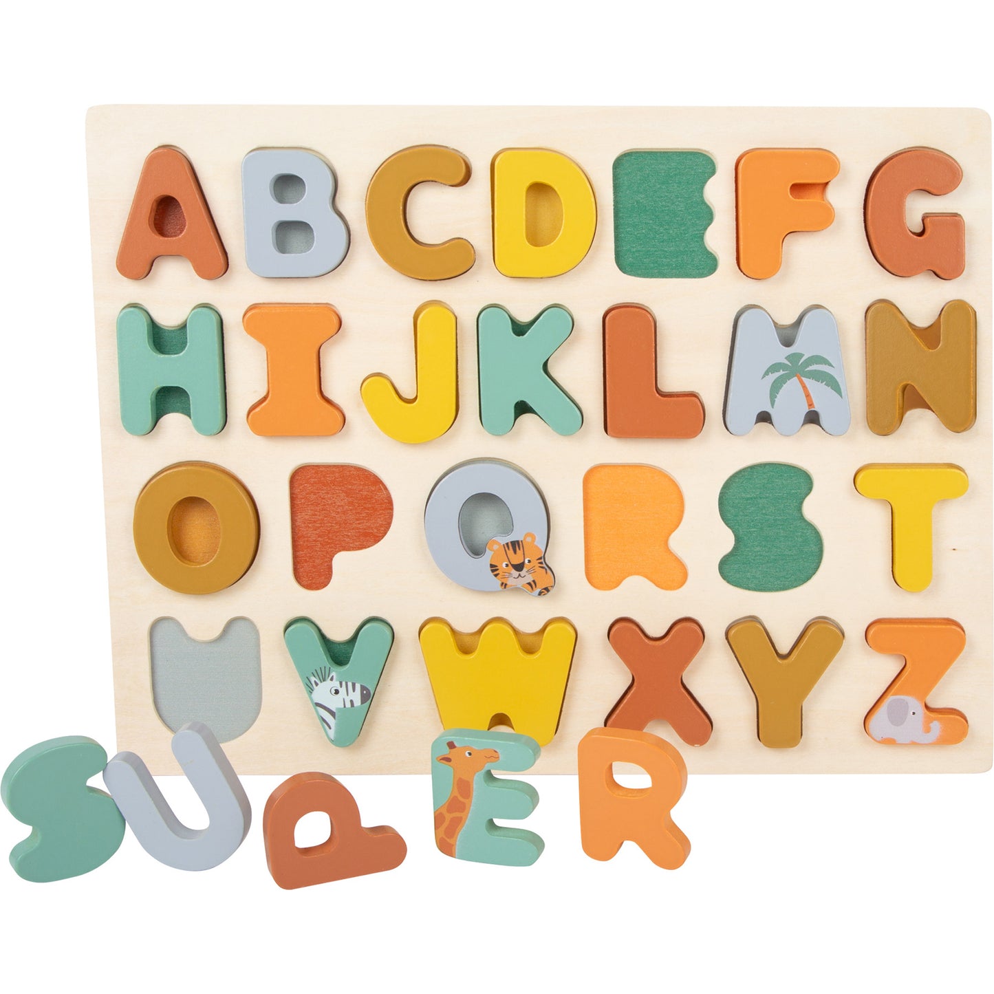Safari Letters Puzzle