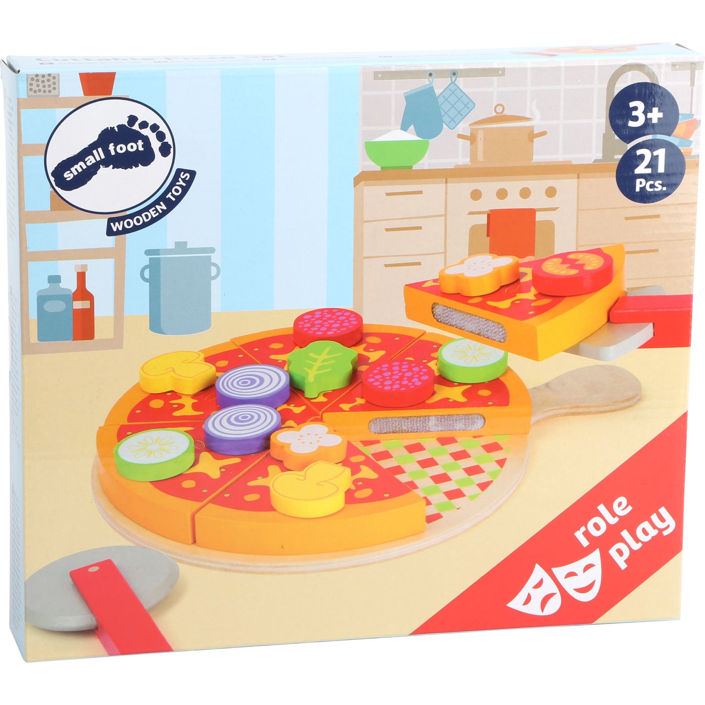 Cuttable Pizza Playset