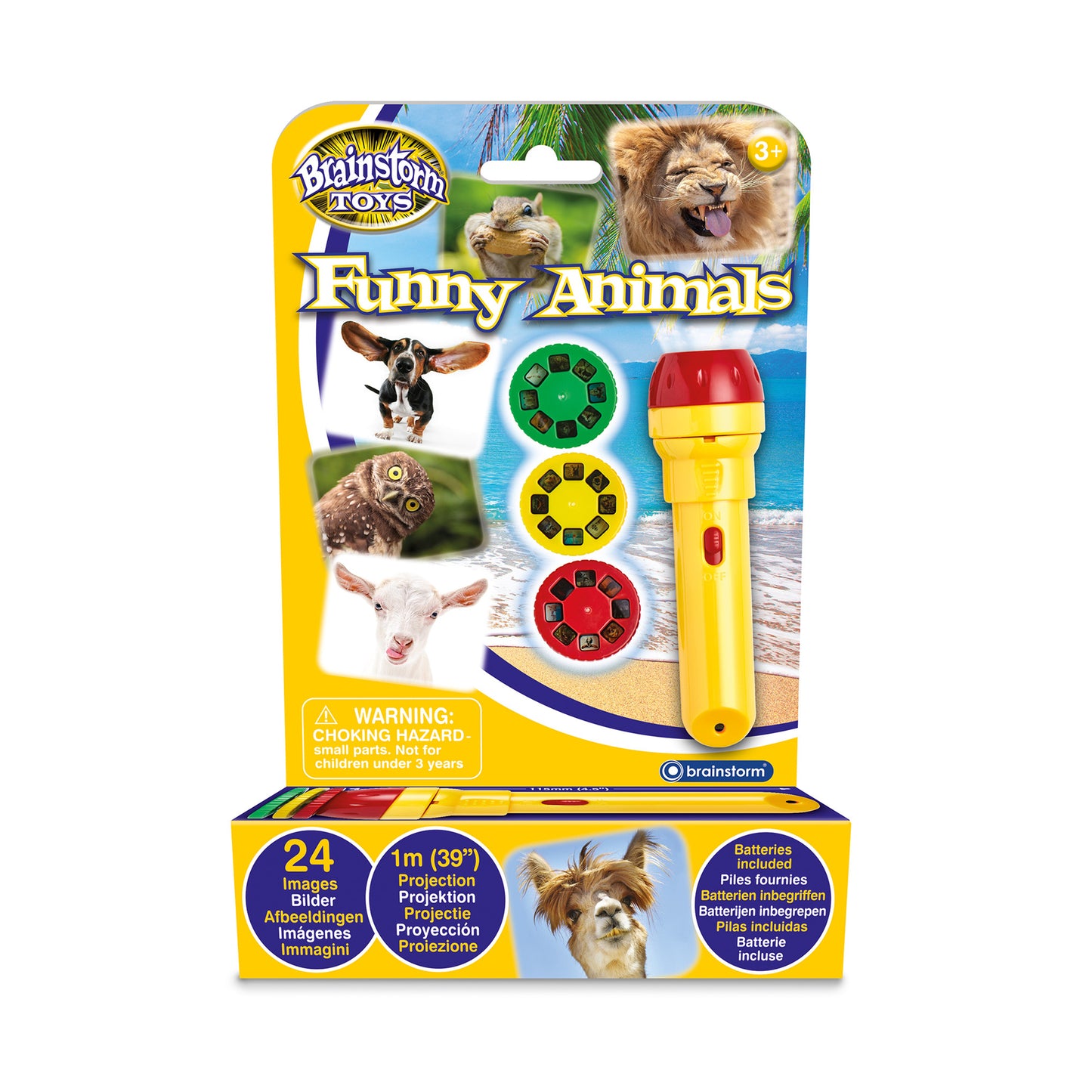 Funny Animals Torch & Projector