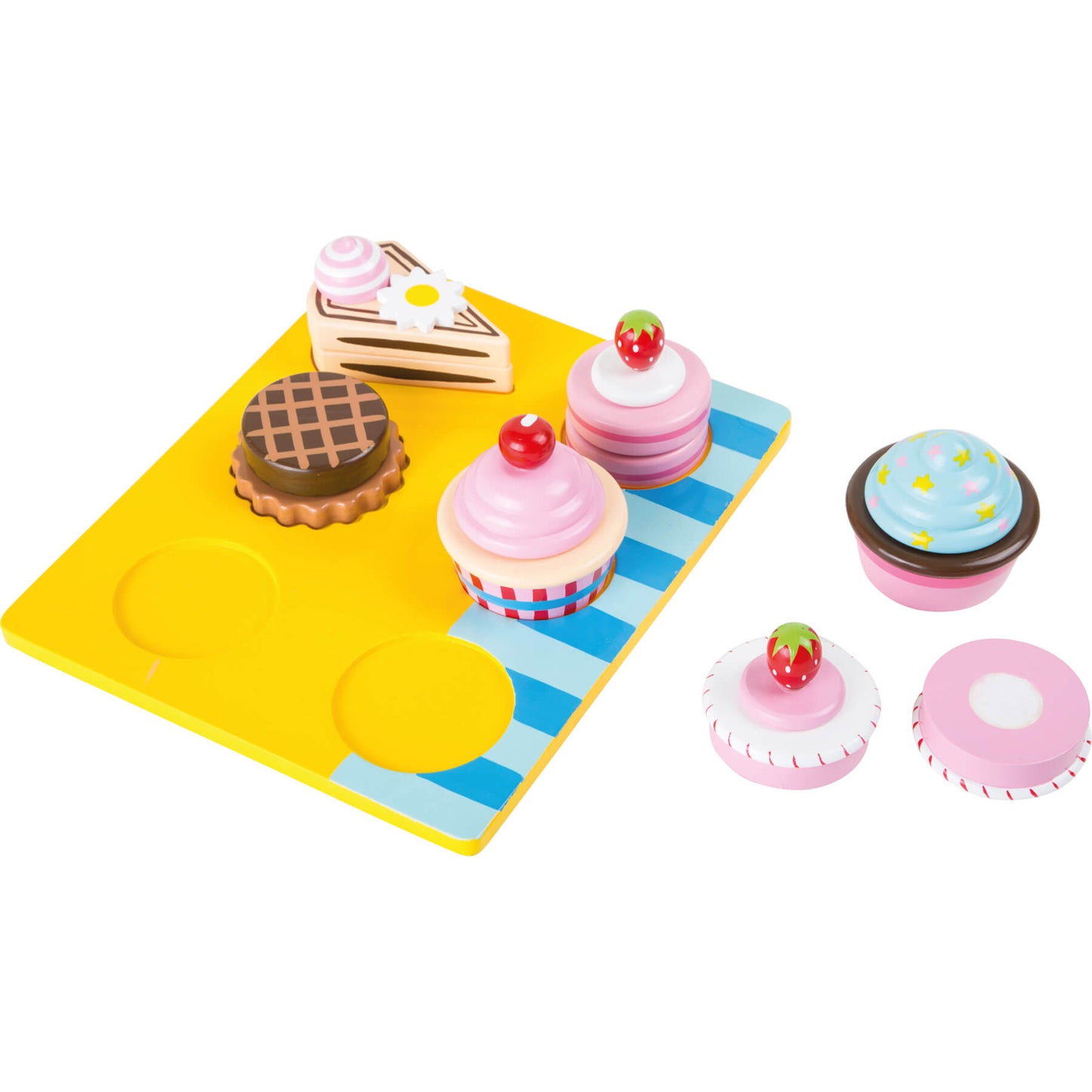 Cupcakes And Cakes Cutting Set