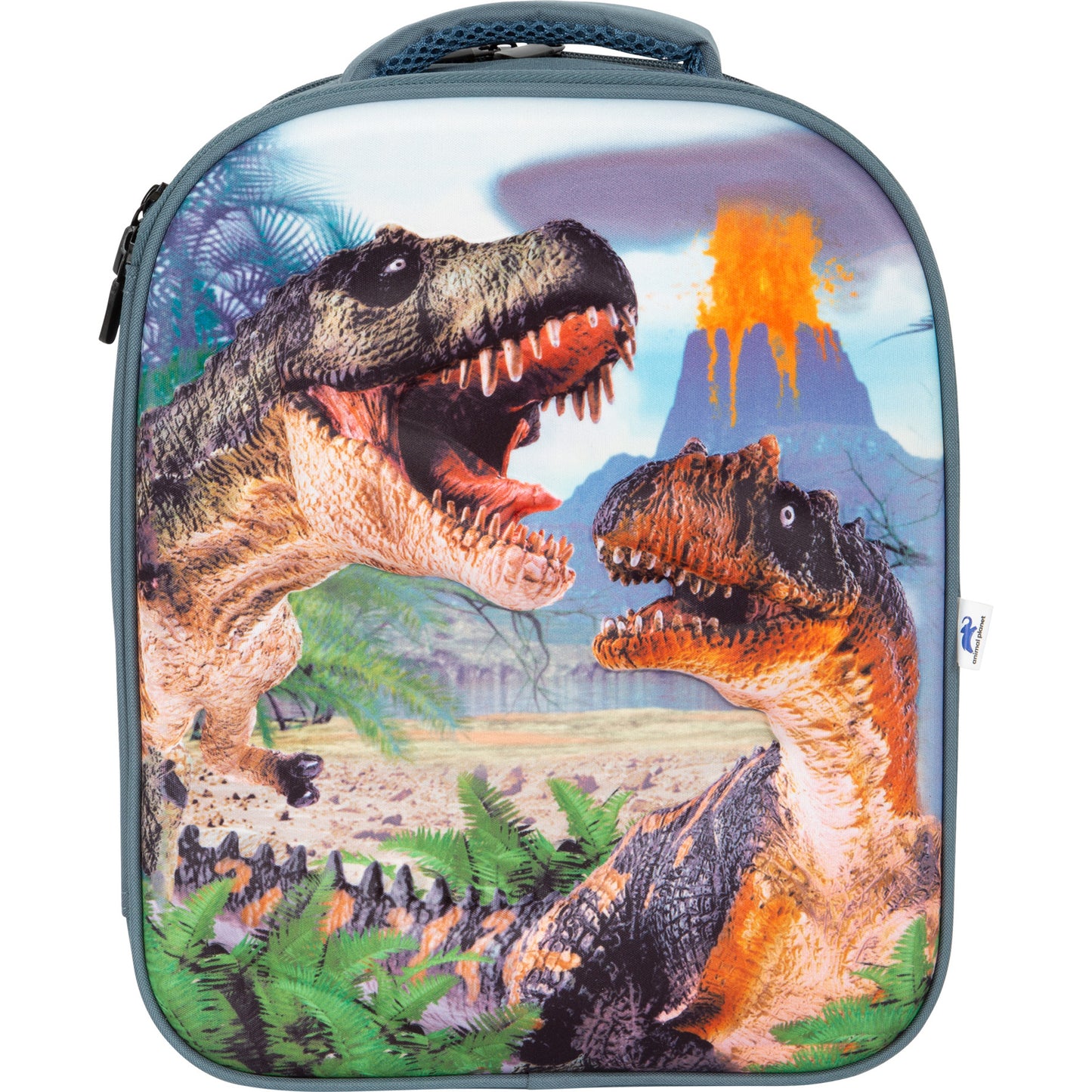 3D Dinosaur Junior Backpack with 2 Figures