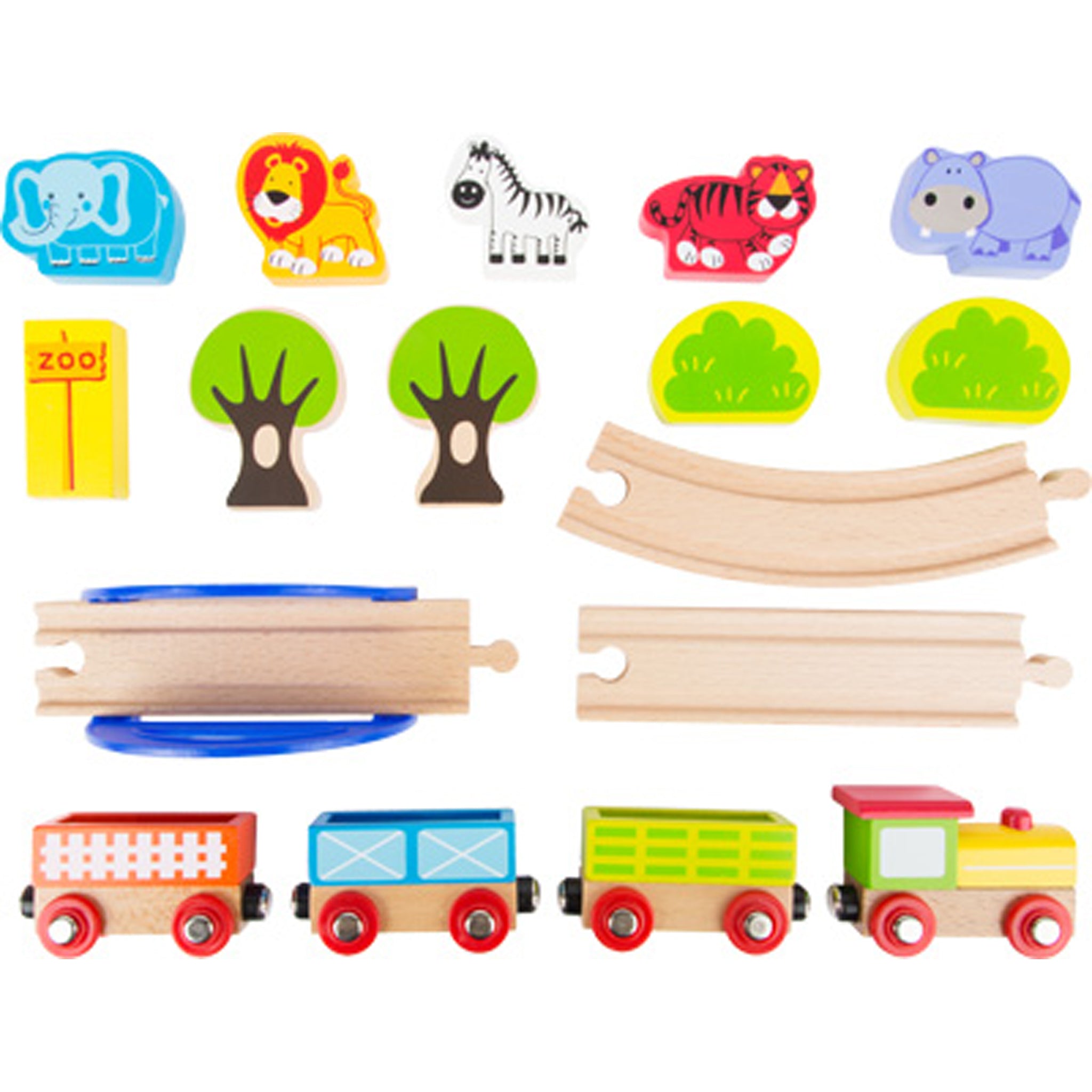 My little deals zoo train playset